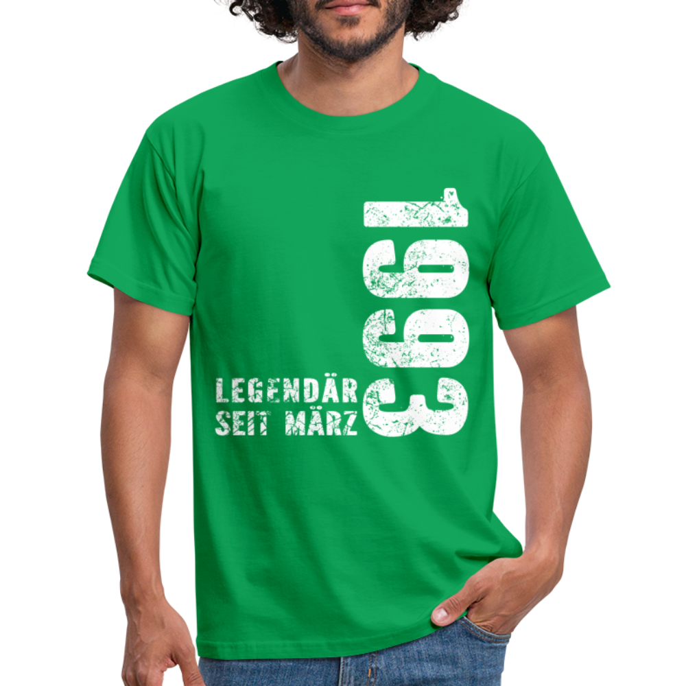29. Geburtstag Legendär seit 1993 Geschenk Männer T-Shirt - kelly green