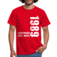33. Geburtstag Legendär seit 1989 Geschenk Männer T-Shirt - red