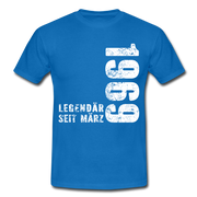 53. Geburtstag Legendär seit 1969 Geschenk Männer T-Shirt - royal blue
