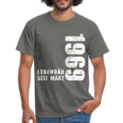 53. Geburtstag Legendär seit 1969 Geschenk Männer T-Shirt - graphite grey