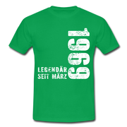 53. Geburtstag Legendär seit 1969 Geschenk Männer T-Shirt - kelly green