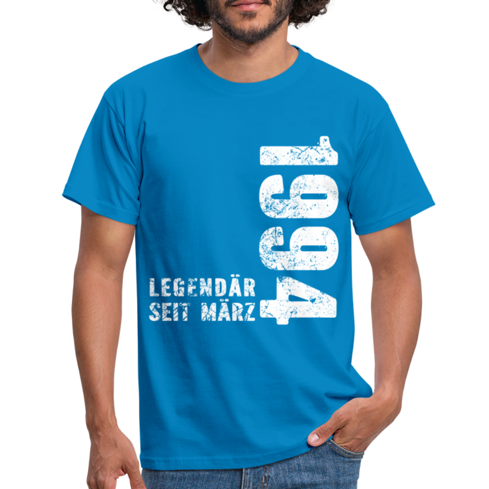 28. Geburtstag Legendär seit 1994 Geschenk Männer T-Shirt - royal blue