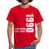 32. Geburtstag Legendär seit 1990 Geschenk Männer T-Shirt - red