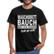 Sport Muffel Waschbrettbauch steht mir nicht Lustiges Spruch T-Shirt - black