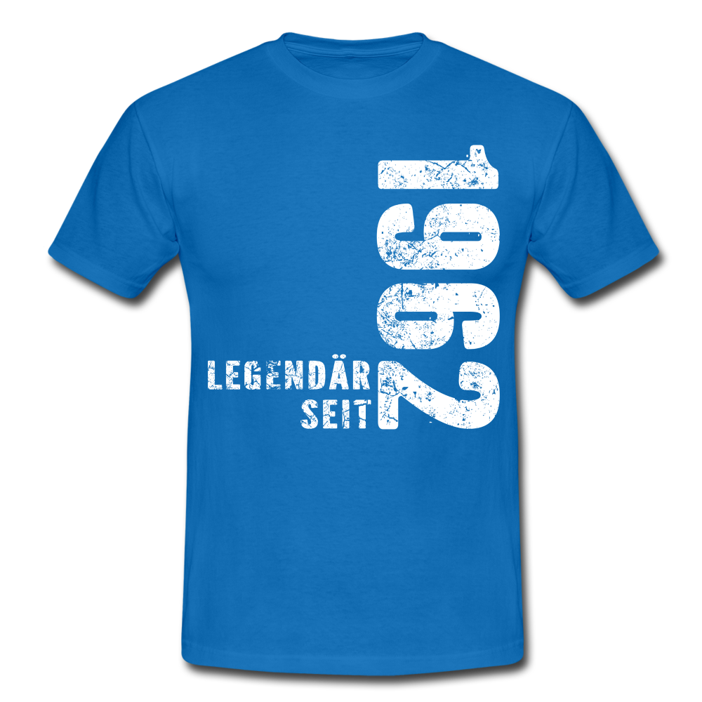 60. Geburtstag Legendär seit 1962 Geschenkidee Männer T-Shirt - royal blue