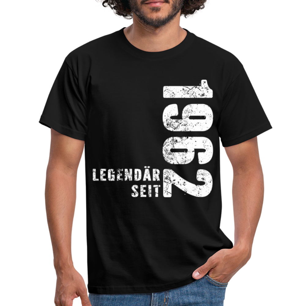 60. Geburtstag Legendär seit 1962 Geschenkidee Männer T-Shirt - black