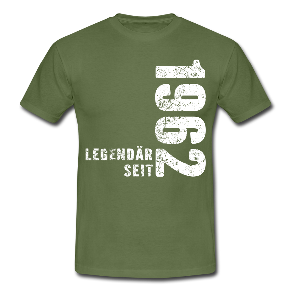 60. Geburtstag Legendär seit 1962 Geschenkidee Männer T-Shirt - military green