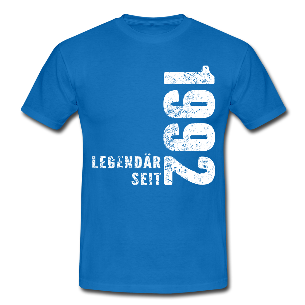 30. Geburtstag Legendär seit 1992 Geschenkidee Männer T-Shirt - royal blue