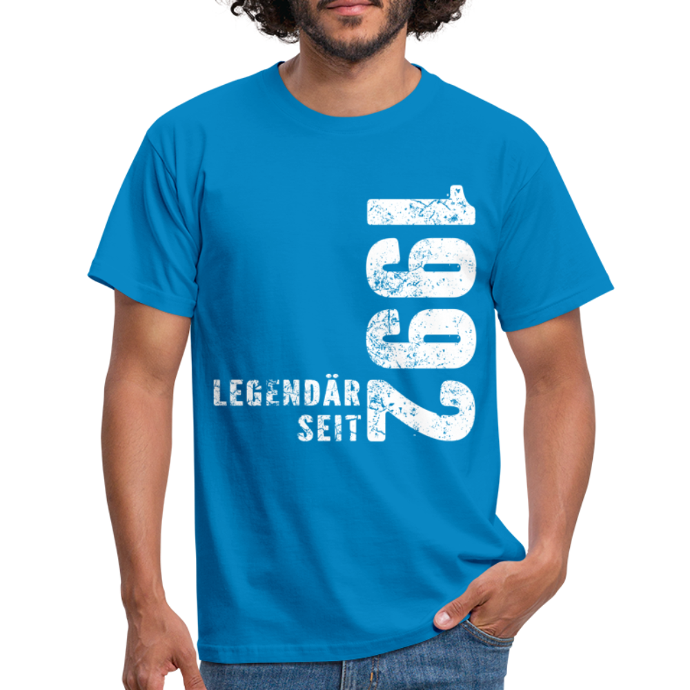30. Geburtstag Legendär seit 1992 Geschenkidee Männer T-Shirt - royal blue