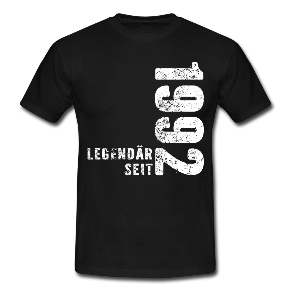 30. Geburtstag Legendär seit 1992 Geschenkidee Männer T-Shirt - black