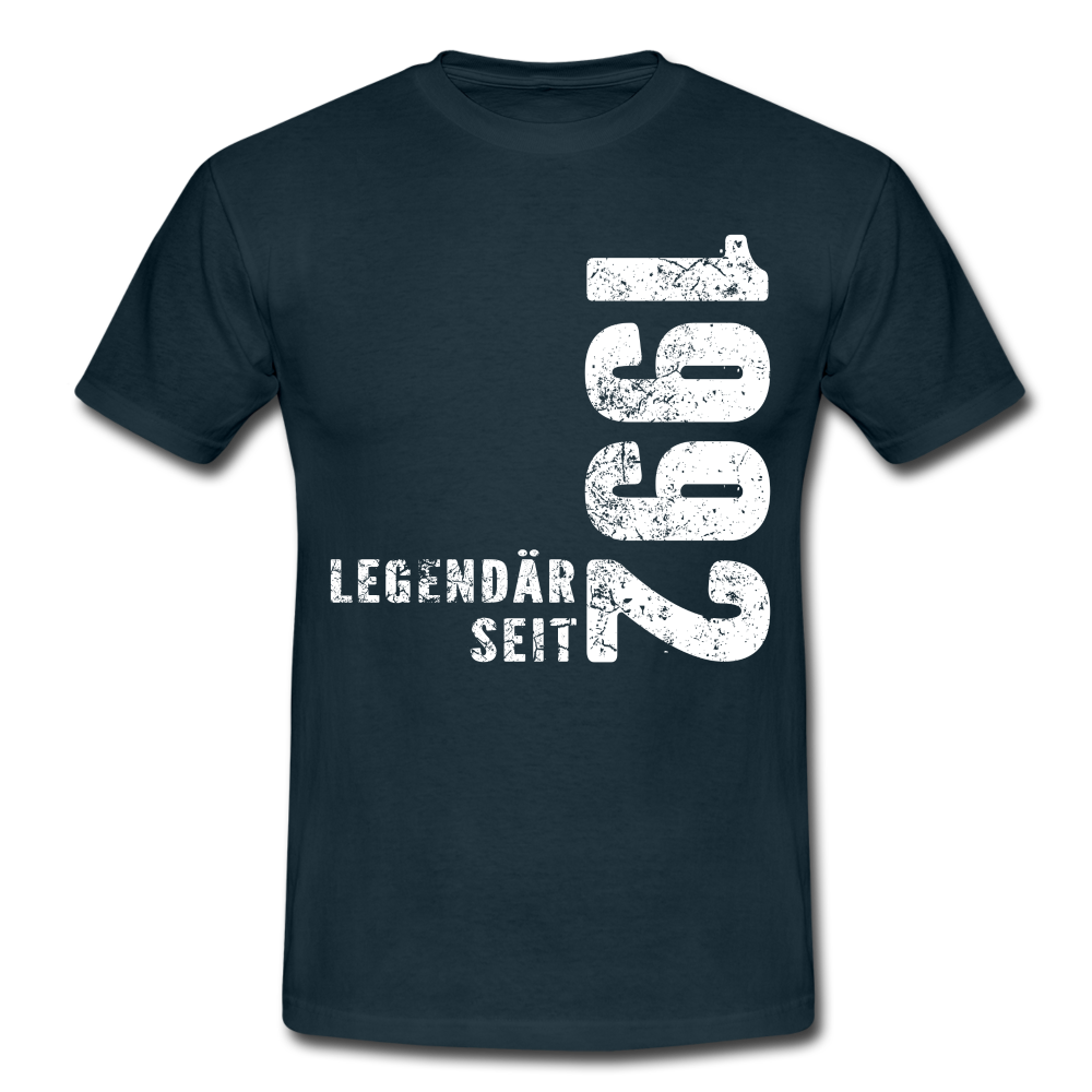 30. Geburtstag Legendär seit 1992 Geschenkidee Männer T-Shirt - navy