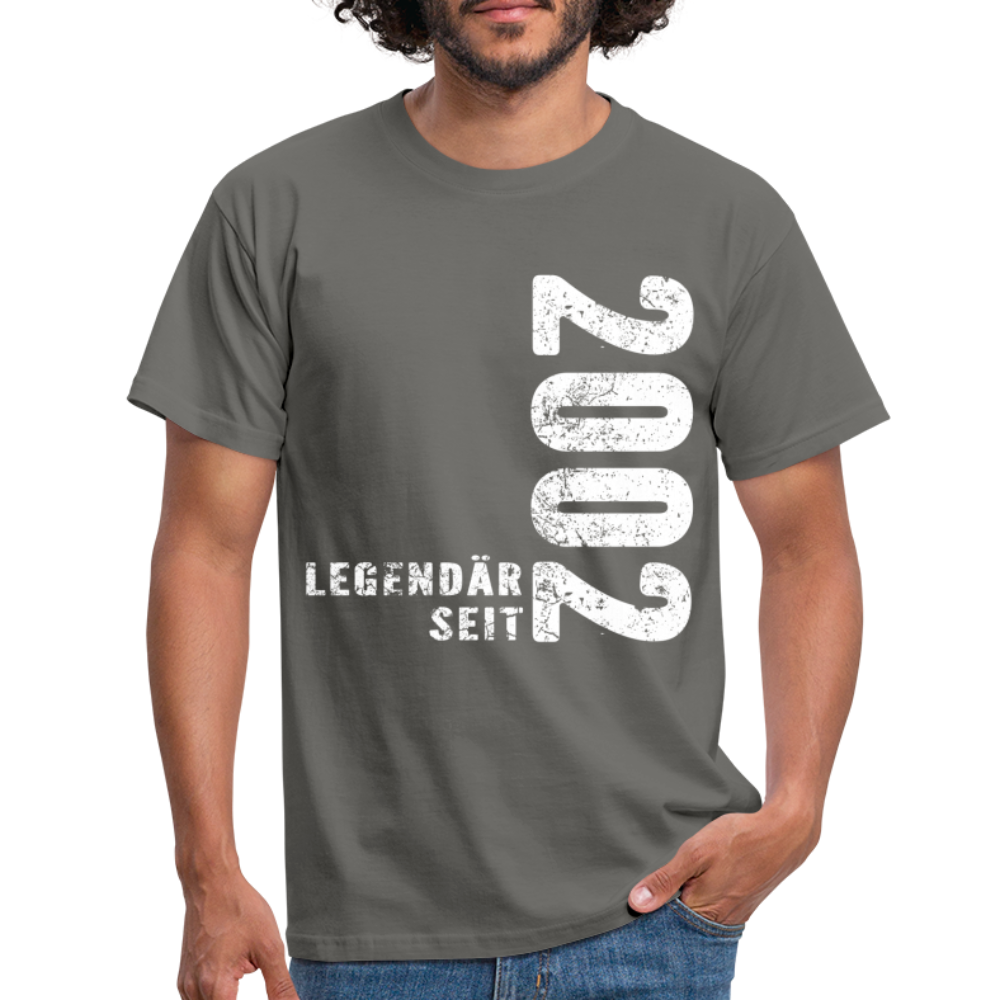 20. Geburtstag Legendär seit 2022 Geschenkidee Männer T-Shirt - graphite grey
