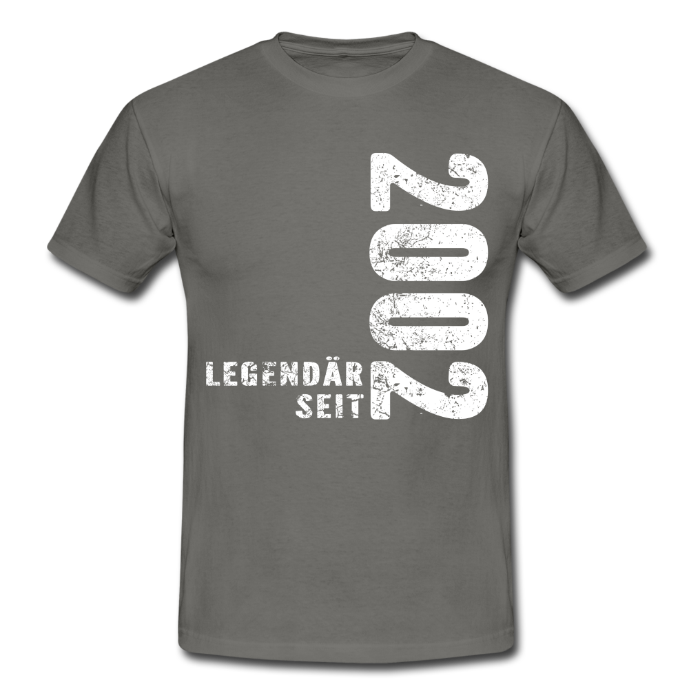 20. Geburtstag Legendär seit 2022 Geschenkidee Männer T-Shirt - graphite grey