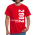 20. Geburtstag Legendär seit 2022 Geschenkidee Männer T-Shirt - red
