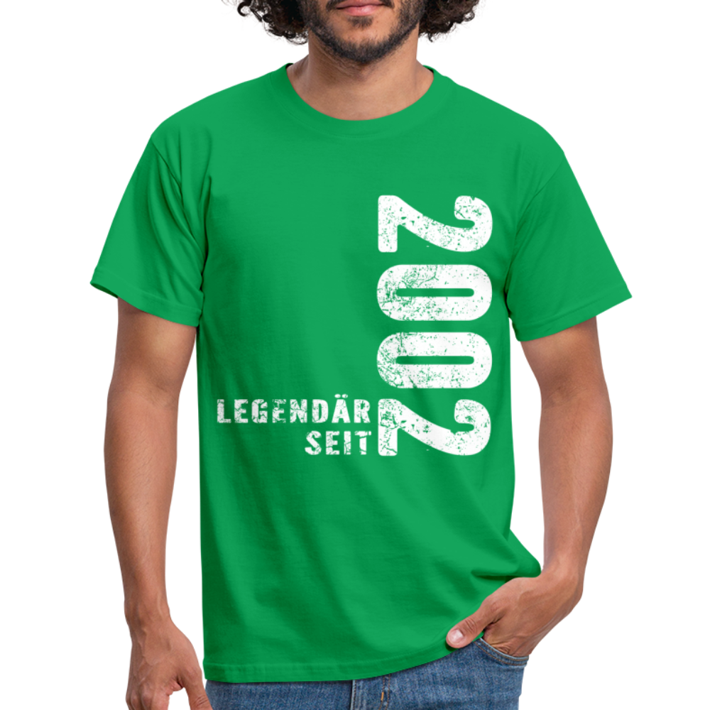 20. Geburtstag Legendär seit 2022 Geschenkidee Männer T-Shirt - kelly green