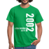 20. Geburtstag Legendär seit 2022 Geschenkidee Männer T-Shirt - kelly green