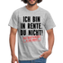 Rente Ruhestand Bin in Rente Lustiges Geschenk Männer T-Shirt - heather grey