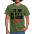 Rente Ruhestand Bin in Rente Lustiges Geschenk Männer T-Shirt - military green