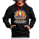 Alter Mann mit Camper Wohnmobil Womo Lustiges Hoodie - black/red
