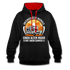 Alter Mann mit Camper Wohnmobil Womo Lustiges Hoodie - black/red