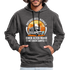 Alter Mann mit Camper Wohnmobil Womo Lustiges Hoodie - charcoal/black