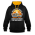 Alter Mann mit Camper Wohnmobil Womo Lustiges Hoodie - black/gold