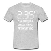 Benzin Preise Harz 4 wird immer attraktiver Sarkasmus T-Shirt - heather grey