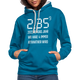 Benzin Preise Harz 4 wird immer attraktiver Sarkasmus Hoodie - peacock blue/heather grey