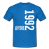 30. Geburtstag Legendär seit April 1992 Geschenk Männer T-Shirt - royal blue