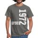 50. Geburtstag Legendär seit April 1972 Geschenk Männer T-Shirt - graphite grey