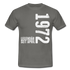 50. Geburtstag Legendär seit April 1972 Geschenk Männer T-Shirt - graphite grey