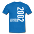 20. Geburtstag Legendär seit April 2002 Geschenk Männer T-Shirt - royal blue