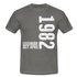 40. Geburtstag Legendär seit April 1982 Geschenk Männer T-Shirt - graphite grey