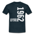 60. Geburtstag Legendär seit April 1962 Geschenk Männer T-Shirt - navy