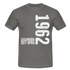 60. Geburtstag Legendär seit April 1962 Geschenk Männer T-Shirt - graphite grey