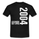 18. Geburtstag Legendär seit April 2004 Geschenk Männer T-Shirt - black