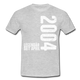 18. Geburtstag Legendär seit April 2004 Geschenk Männer T-Shirt - heather grey
