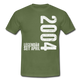 18. Geburtstag Legendär seit April 2004 Geschenk Männer T-Shirt - military green