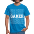 Gamer Shirt Gaming Video Games Männer T-Shirt - royal blue
