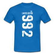 30. Geburtstag 1992 Limited Edition Geschenk T-Shirt - royal blue