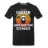 Sensenmann - So viele Idioten und nur eine Sense Sarkasmus T-Shirt - black