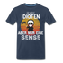 Sensenmann - So viele Idioten und nur eine Sense Sarkasmus T-Shirt - navy