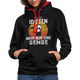 Sensenmann - So viele Idioten und nur eine Sense Sarkasmus Hoodie - black/red