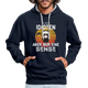 Sensenmann - So viele Idioten und nur eine Sense Sarkasmus Hoodie - navy/heather grey