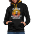 Sensenmann - So viele Idioten und nur eine Sense Sarkasmus Hoodie - black/gold