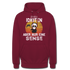 Sensenmann - So viele Idioten und nur eine Sense Sarkasmus Unisex Hoodie - bordeaux