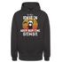 Sensenmann - So viele Idioten und nur eine Sense Sarkasmus Unisex Hoodie - charcoal grey