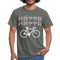 Fahrrad Fahrer Hätte Hätte Fahrradkette Witziges Männer T-Shirt - graphite grey