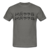 Fahrrad Fahrer Hätte Hätte Fahrradkette Witziges Männer T-Shirt - graphite grey