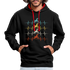 Dirt Bike Motorcross Biker Enduro Hoodie - black/red